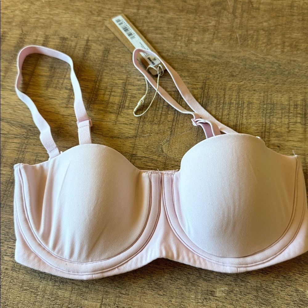 Skims | Fits Everybody Strapless CHERRY BLOSSOM Bra NWT MICA BA-BAN-3151 30A #B5